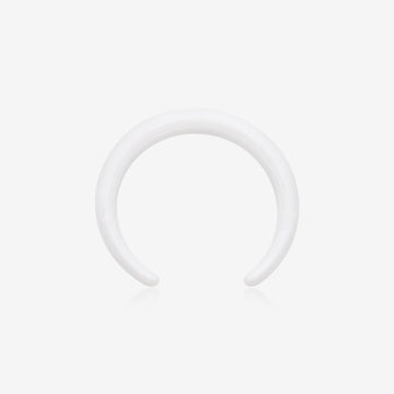 Bio-Flexible Soft Touch Septum Retainer-White
